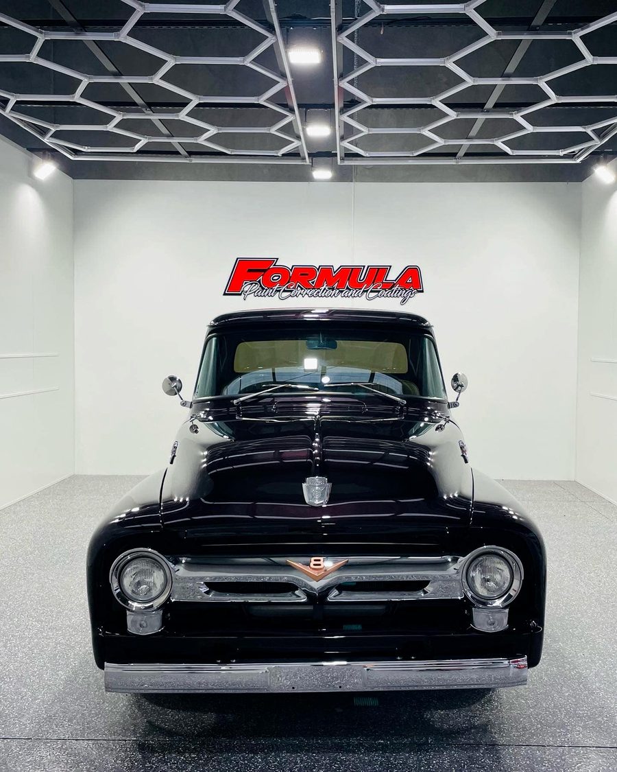 Restored Ford F100 in the studio