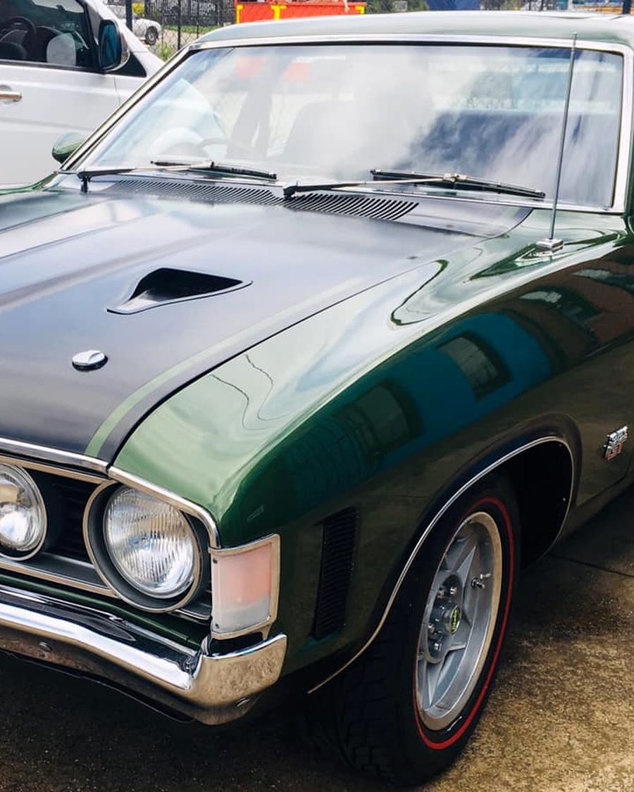 Ford Falcon coupe, deep gloss finish